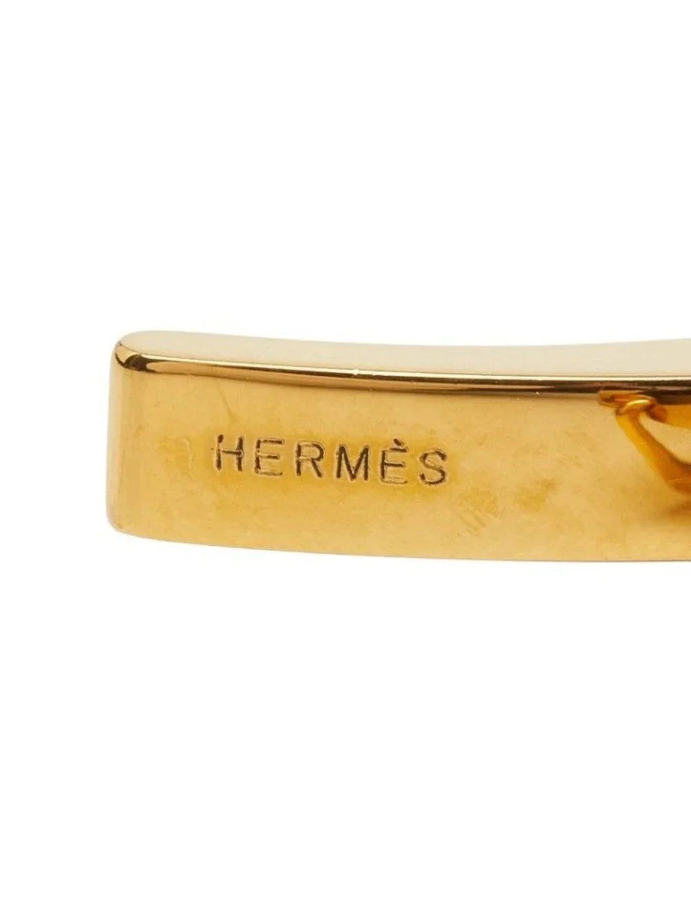 Hermes Firou Glove Holder Gold Plated Gloves